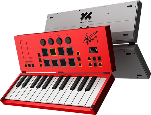 MIDI Keyboard Controller Midiplus Vboard 25 Folding Jia Yike Designer Limited Edition