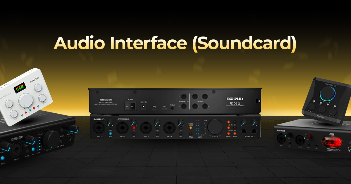 Audio Interface (soundcard) Midiplus