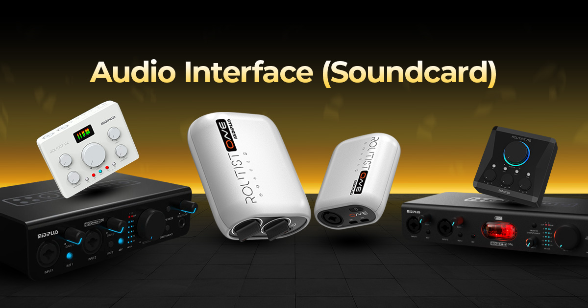 Audio Interface (soundcard) Midiplus