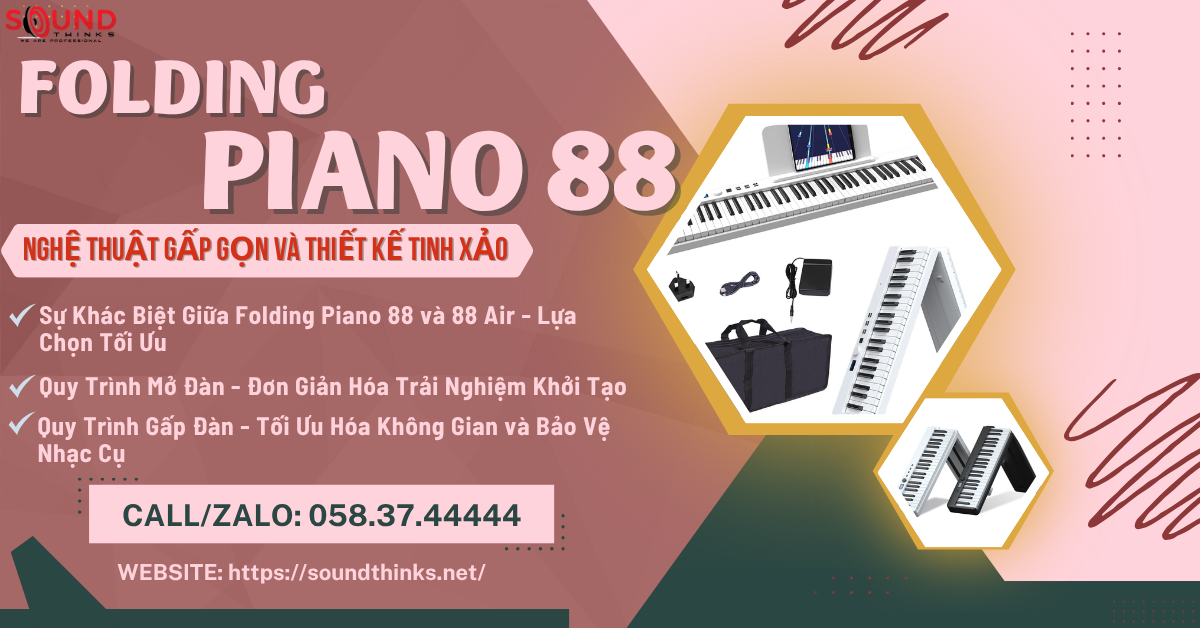 Keyboard Midiplus Folding Piano 88 