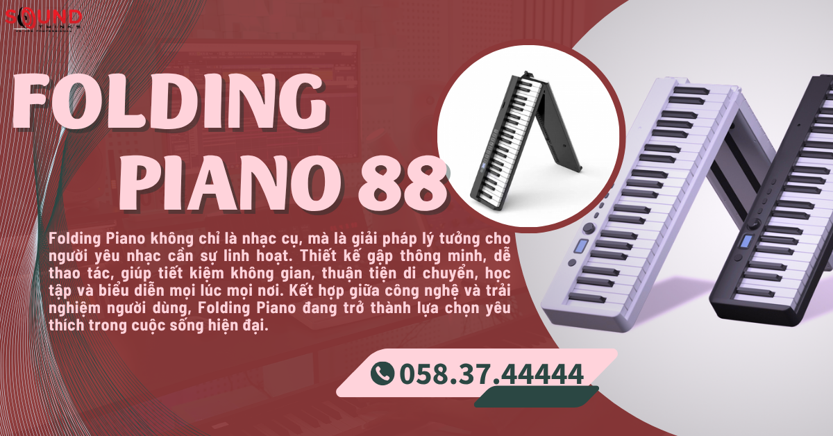 Keyboard Midiplus Folding Piano 88 