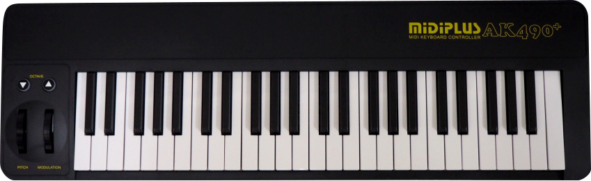 MIDI Keyboard Controller Midiplus AK490 PLUS