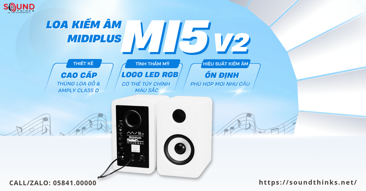 Loa kiểm âm MIDIPLUS MI5 V2