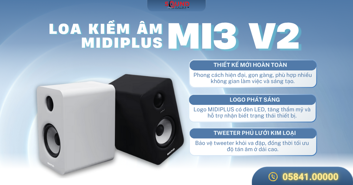 Loa kiểm âm Midiplus MI3 V2