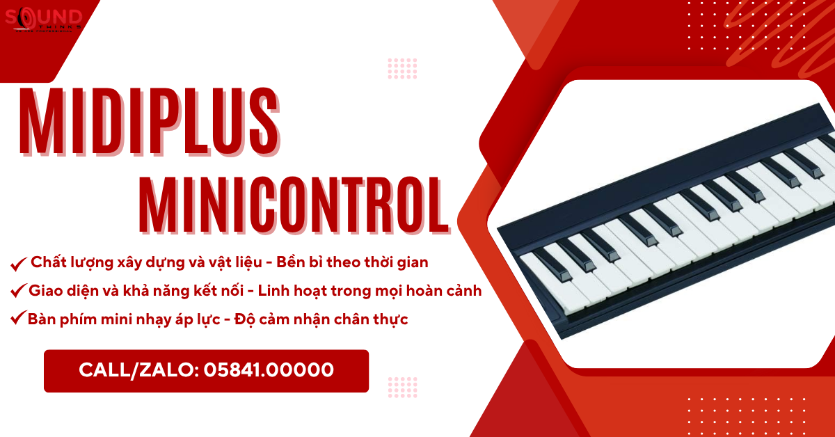 MIDI Keyboard Controller Midiplus Minicontrol