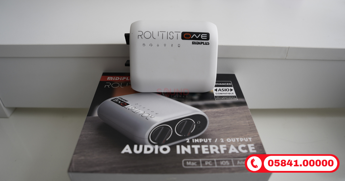 Audio Interface Midiplus Routist R1