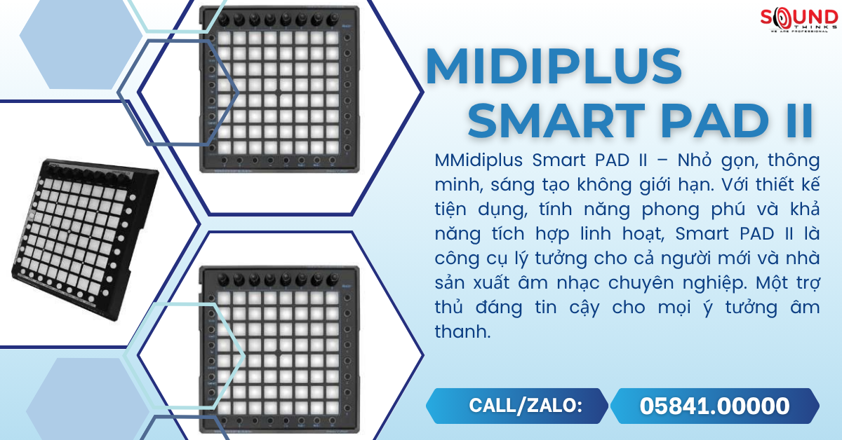 Pad controller Midiplus Smart PAD II
