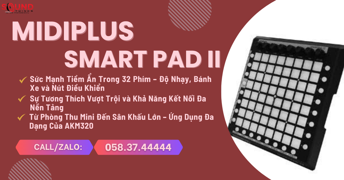 Pad controller Midiplus Smart PAD II