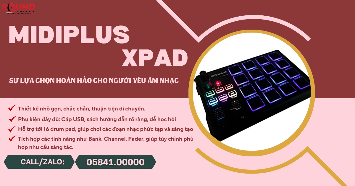 Pad Controller Midiplus XPAD