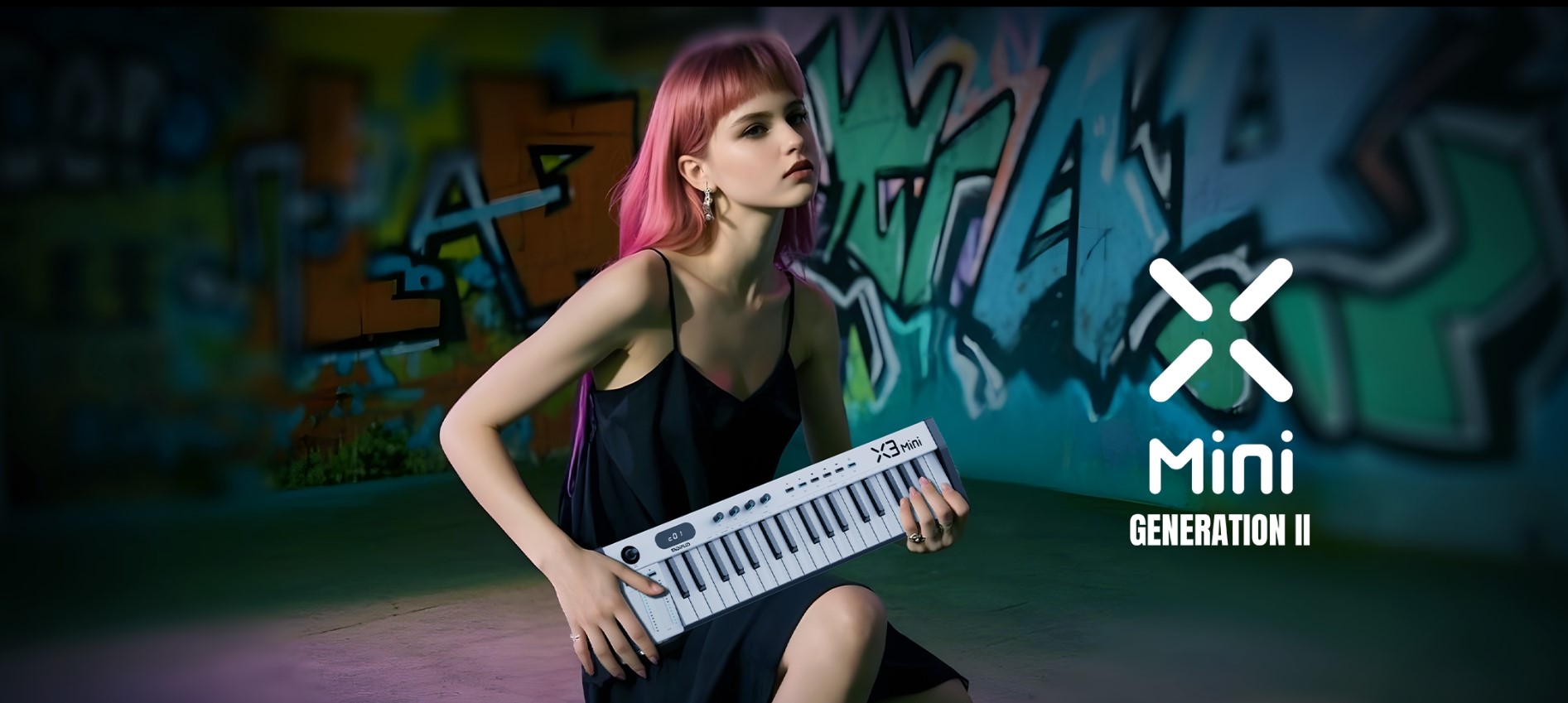 MIDI Keyboard Midiplus X Mini II