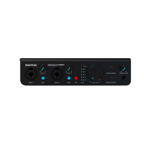 Audio Interface Midiplus Studio 2 OTG GEN II