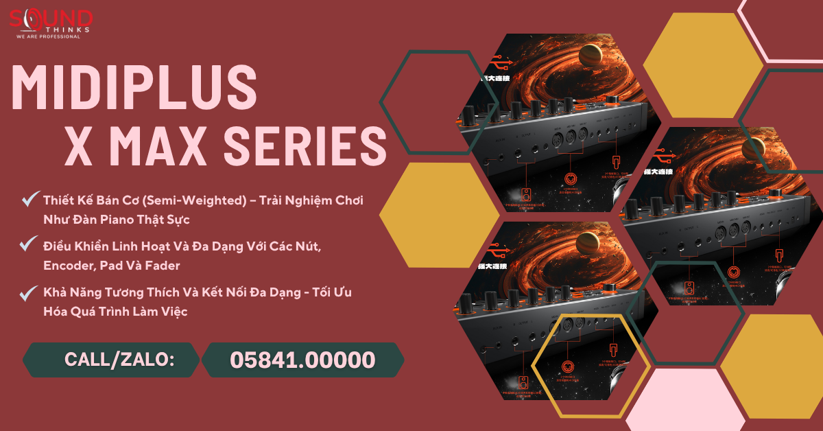 MIDI Keyboard Controller Midiplus X Max Series