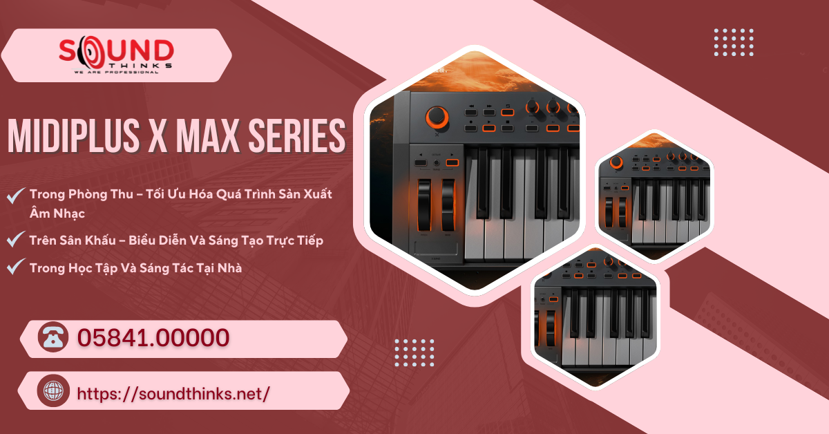 MIDI Keyboard Controller Midiplus X Max Series