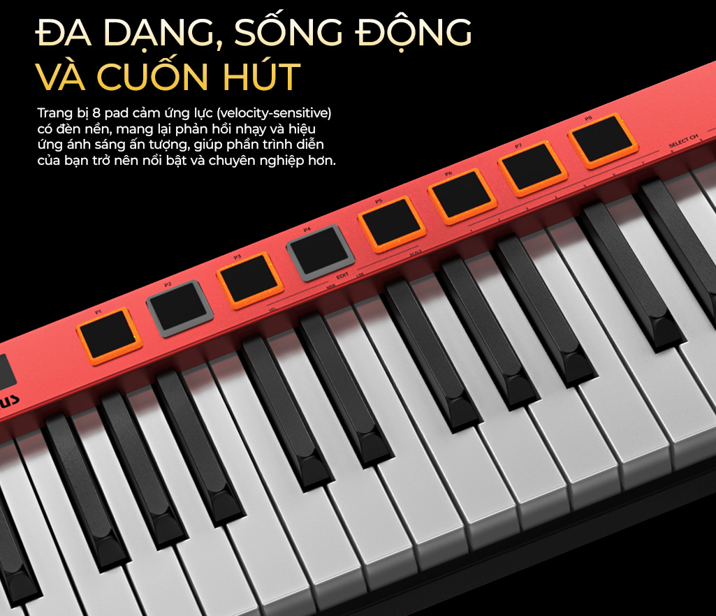 MIDI Keyboard Controller Midiplus XPro II Series