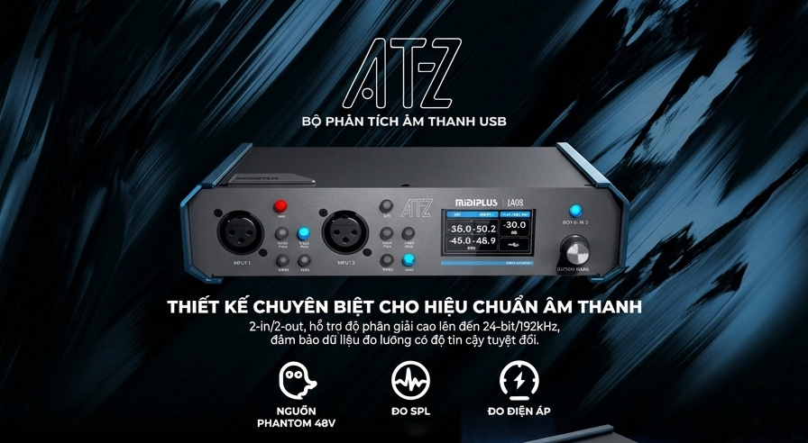 Audio Interface Midiplus at-2