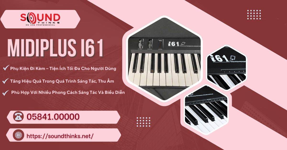 MIDI Keyboard Controller Midiplus i61