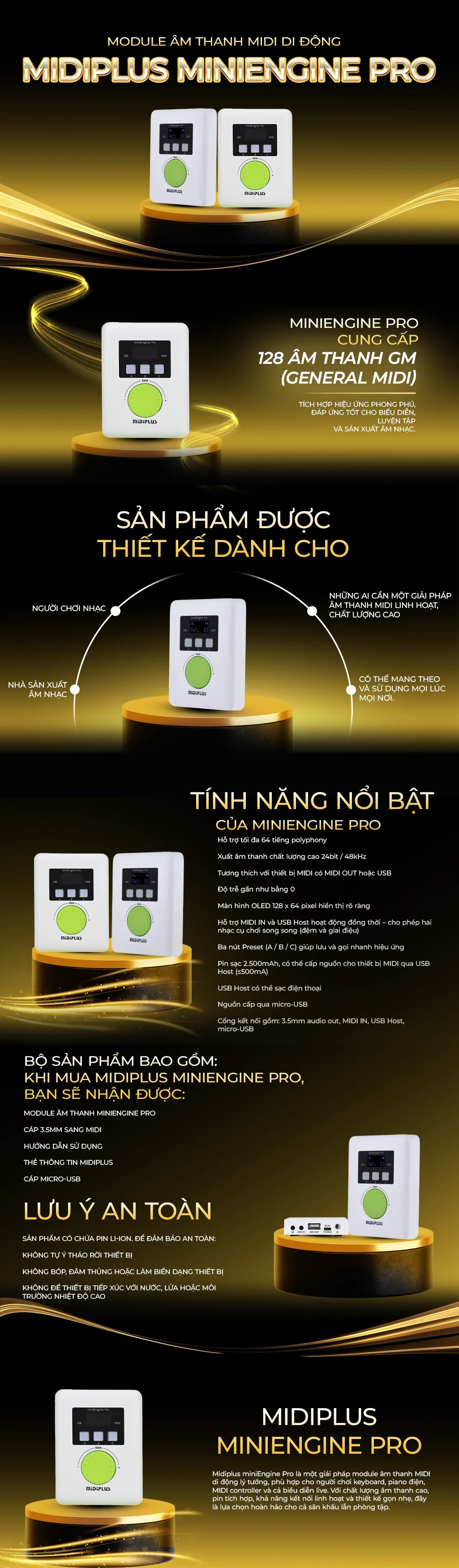 Midiplus miniEngine Pro